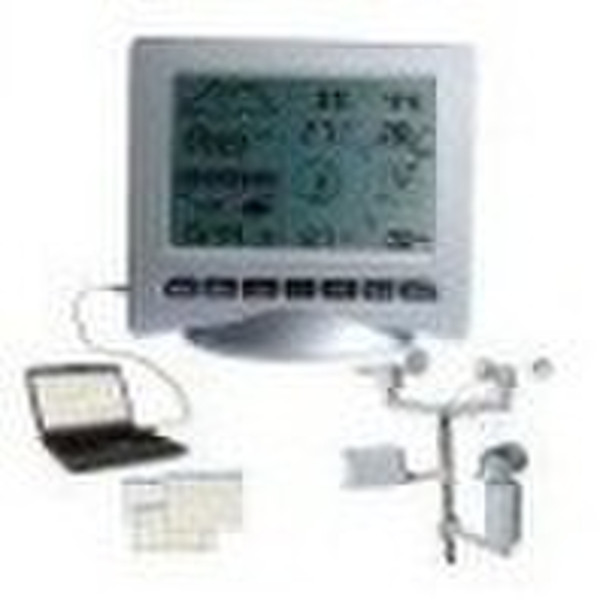 Professional Weather station with PC interface, We