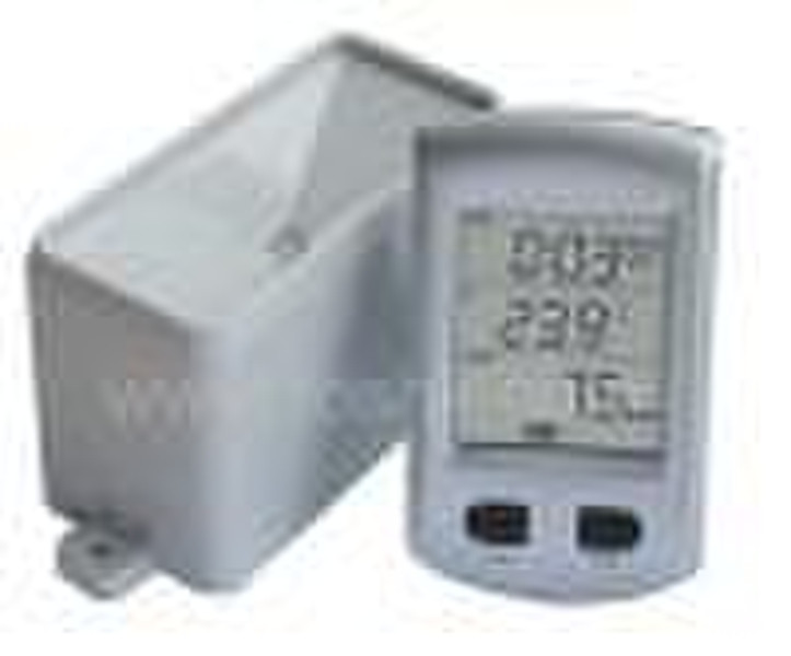 Wireless Rain Gauge Meter with Temperature