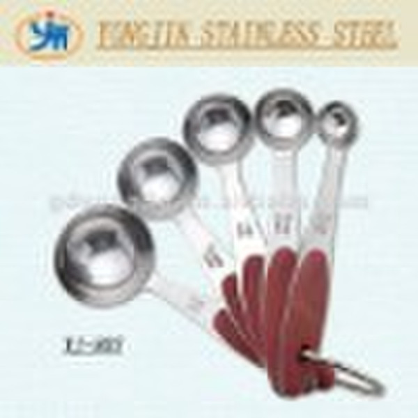 stainless steel measuring spoon