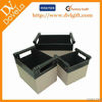 2011 New item-wooden handle waste bin #GS01784