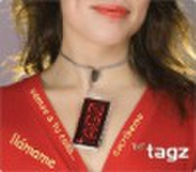 7x23 colorful led name tag