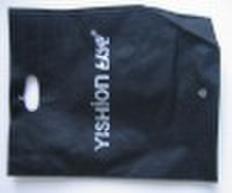 Heat seal and threaded seam bag