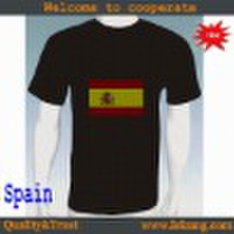 Spain logo EL sound active T-shirt