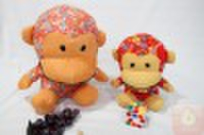 cotton plush doll monkey