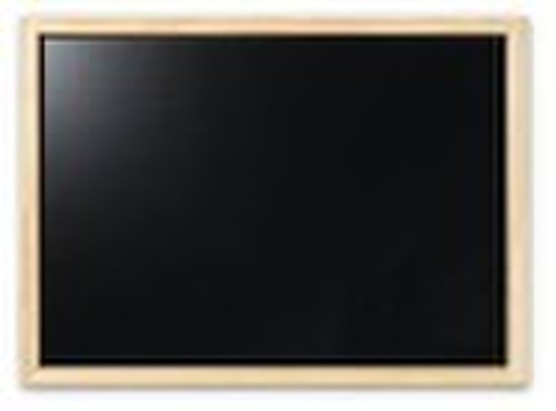 Wood frame black board