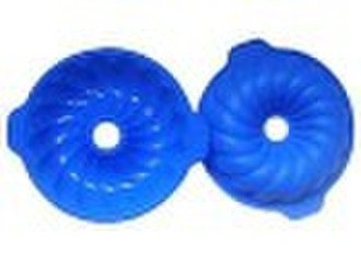 silicone round tray with ear