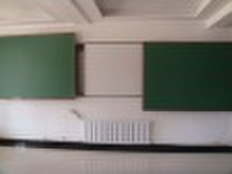 2 pieces multi-dimention green board and white boa