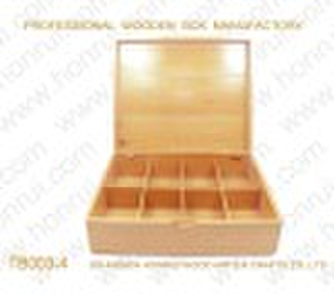 wooden tea box