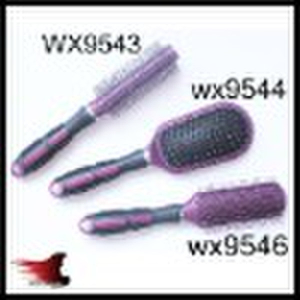 Plastic hair brush