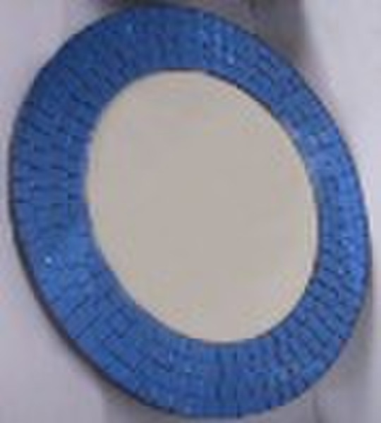 M08-002 blue art  mirror