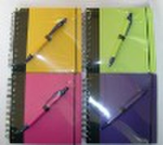 SPIRAL NOTEBOOK WITH BALL PEN