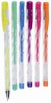 color plastic gel pen