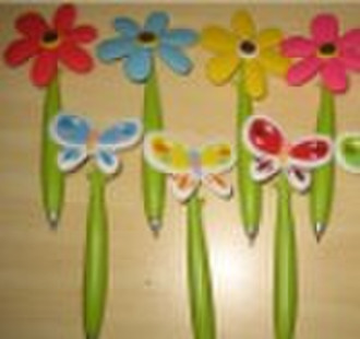 Novelty Ballpoint Pen With Flower Shaped