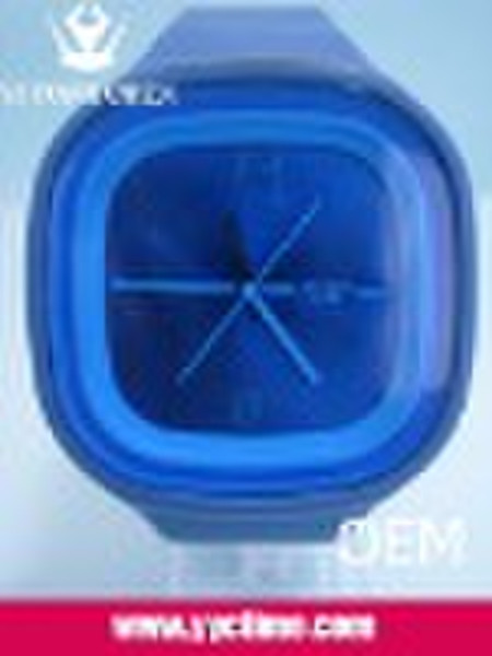 Fashion silicone watch