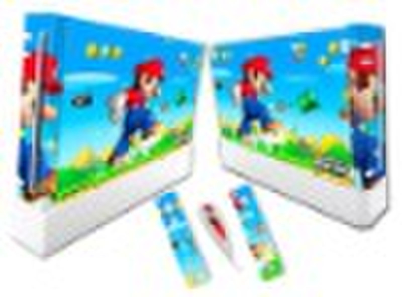 OEM Design Skin Sticker decal for Nintendo Wii