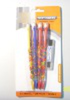 4pcs  mechanical pencil w/pencil lead