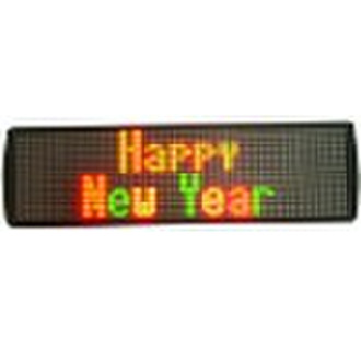 Indoor four-line 32*120 led sign