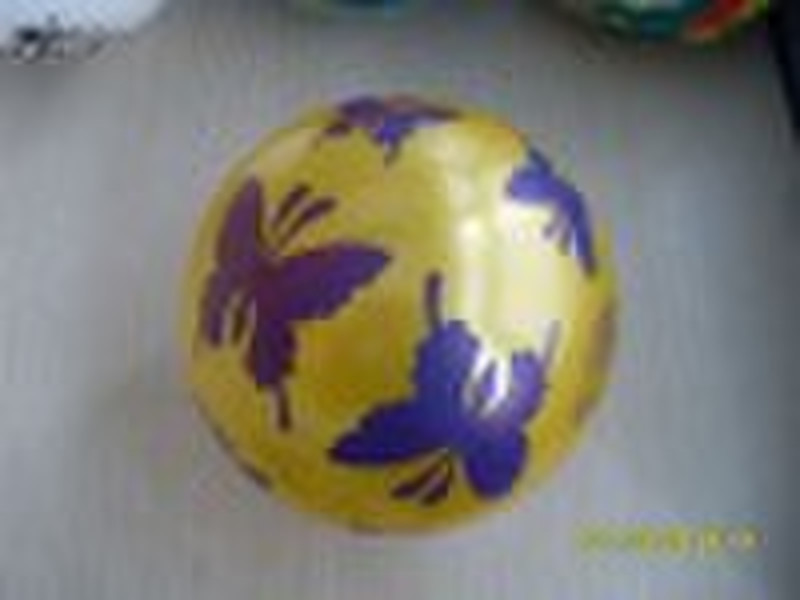 15CM einfarbig gedruckt Ball