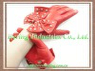 Gloves, leather gloves for lady, fashion gloves