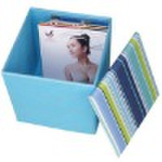 non woven folding storage stool