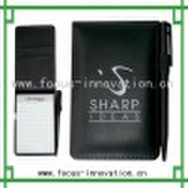 2010 leather notepad