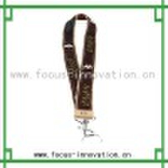 2010 embroidery leather lanyard