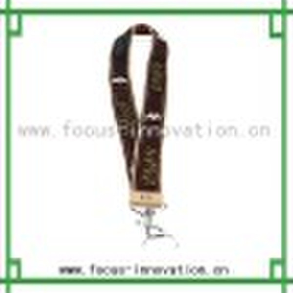 2010 Stickerei Leder Lanyard