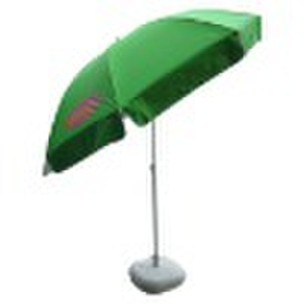 advertising beach umbrella