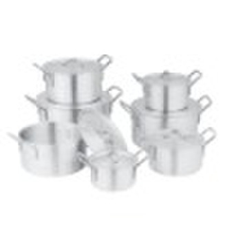 7pcs Aluminium-Kochgeschirr-Set