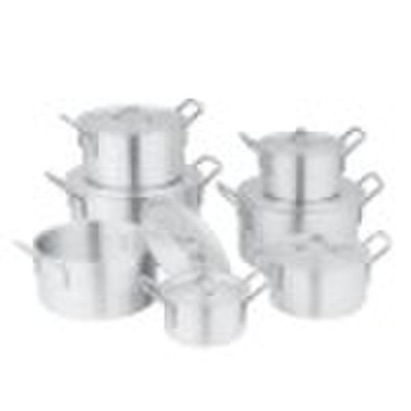 7pcs aluminium cookware set