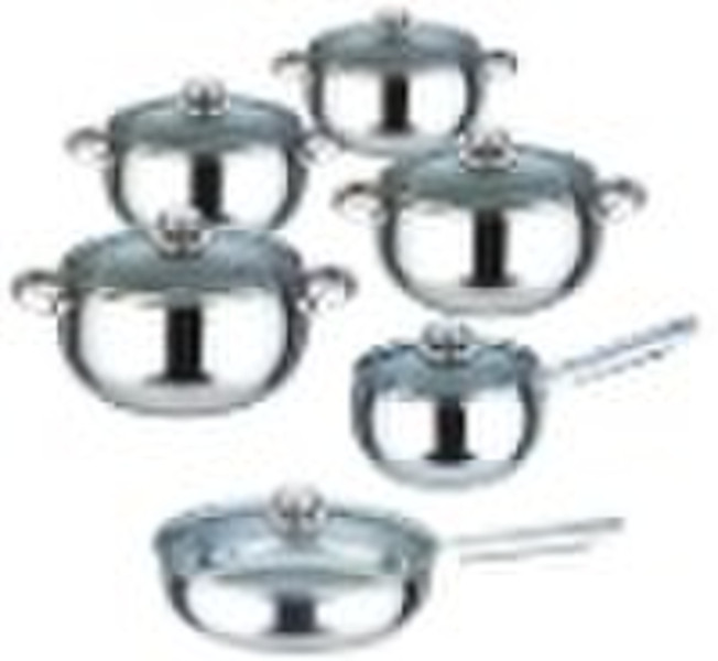 stainless steel cookware set