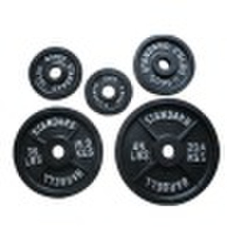 Standard Olympic Barbell Plates(Black)