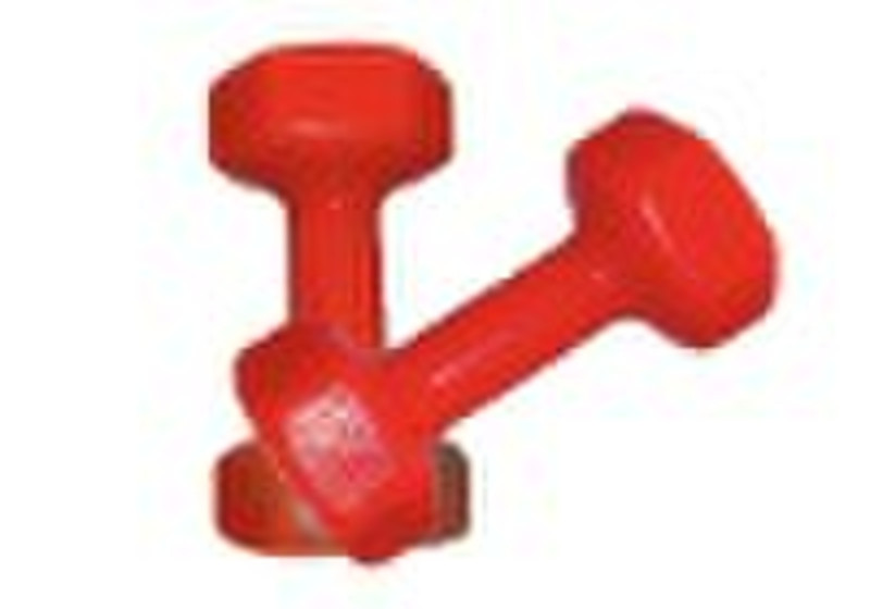 plastic dumbbell set