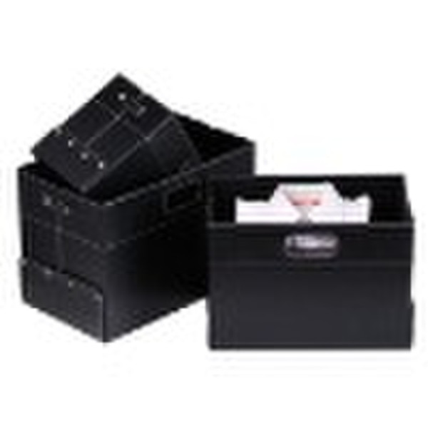 Black storage box