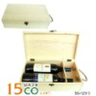 Kiefernholz-Wein-Box, SS-12313