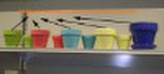 stoneware flower pot