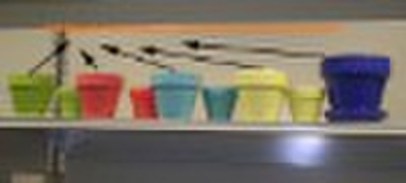 stoneware flower pot