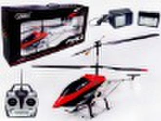 3.5 channels R/C metal helicopter with gyro