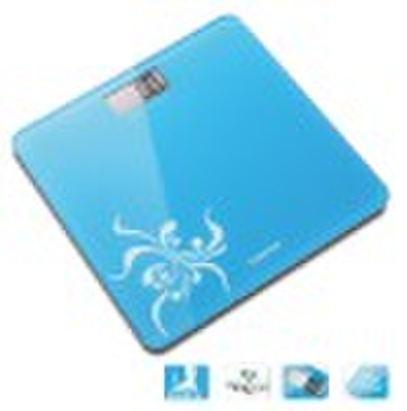 Ul-tram slim bathroom scale for promotional gift