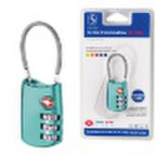 3-Dial Combination TSA Padlock