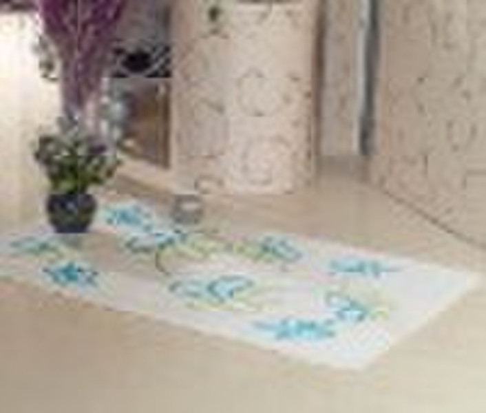 acrylic printed bath mat