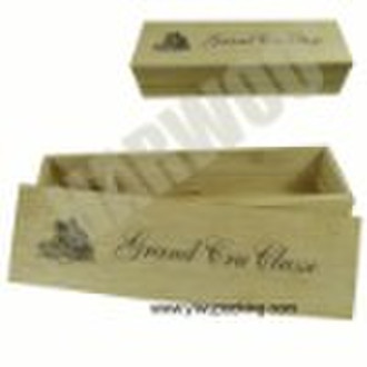 Wooden wine box