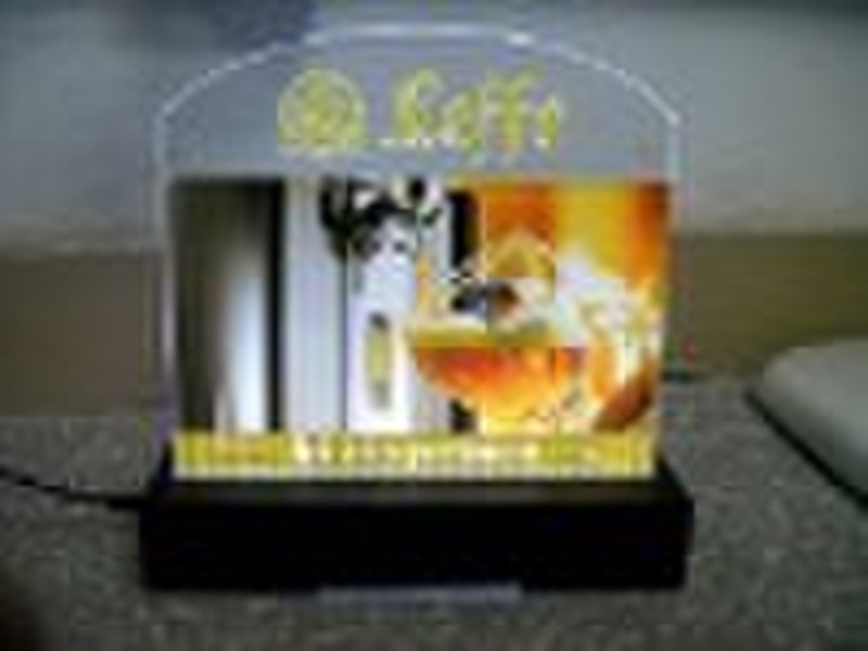 LED acrylic sign acrylic LED signLED lighting sign