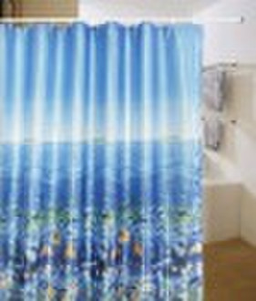 polyester shower curtain