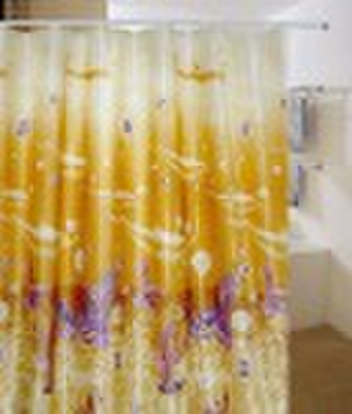 polyester shower curtain