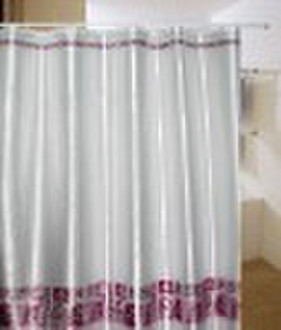 polyester shower curtain