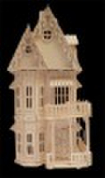 3d wooden gothic