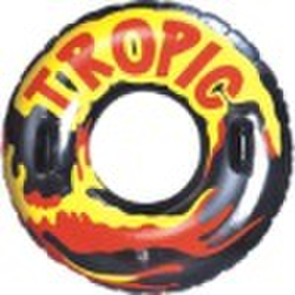 Inflatable PVC Swim Ring with Handle