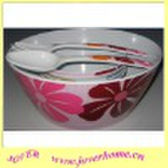 7Pcs Melamine Salad Bowl Set