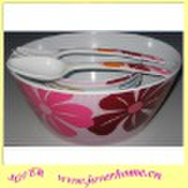 7Pcs Melamine Salad Bowl Set